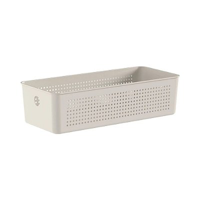 Cesto Organizador Flow - Bege - 4,5L - Ou