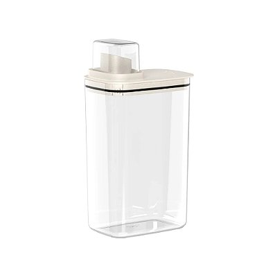 Dispenser para Sabão Flow - Bege - 2,3 Litros - Ou