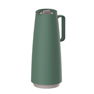 Bule Térmico Exata 1L - Verde e Bege - Tramontina