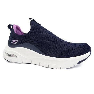 Tênis Feminino Arch Fit Marinho - Skechers