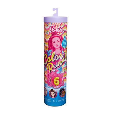 Boneca Barbie Color Reveal Cores do Arco-íris - Mattel