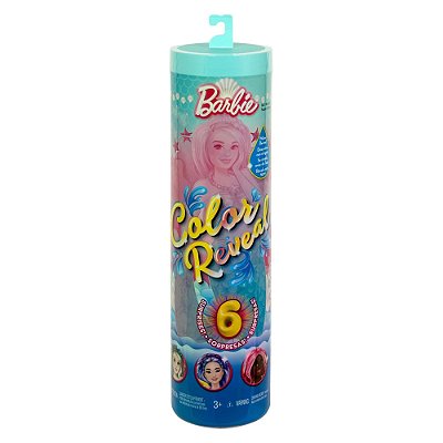 Boneca Barbie Color Reveal - Sereias - Mattel