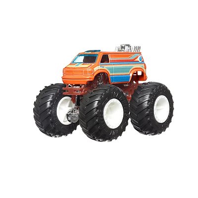 Hot Wheels Monster Trucks - Dogde Ram Van - Mattel