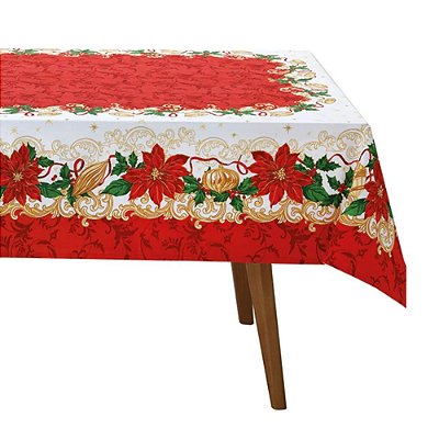 Toalha de Mesa Natalina 4 Lugares - Natal 110 - Dohler