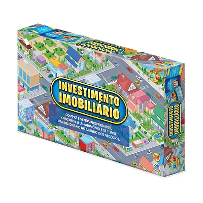 Jogo Investimento Imobiliário - GGB Brinquedos