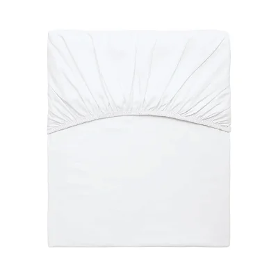 Lençol Com Elástico Vida Bela Casal - Branco - Kacyumara