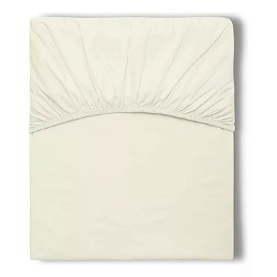 Lençol Com Elástico Vida Bela Casal - Off White - Kacyumara