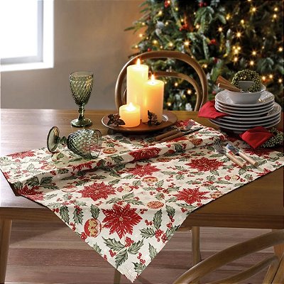 Toalha de Mesa Celebra 78 x 78cm - Natal 106 - Döhler