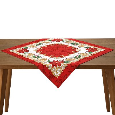 Toalha de Mesa Natalina 78cm x 78cm - Natal 110 - Döhler