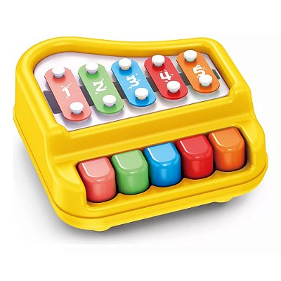 Pianinho com Xilofone - Fênix Brinquedos