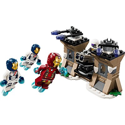 Lego Marvel - Homem de Ferro e Legião de Ferro vs Soldado Hydra - 135 Peças