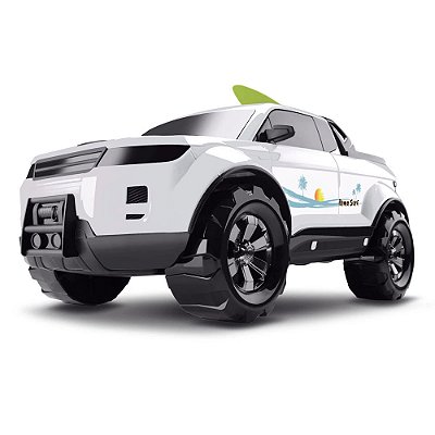 Carrinho Pick-Up Sufing Concept - Branco - Roma