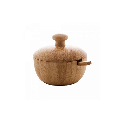 Açucareiro de Bambu com Colher - Class Home