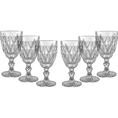 Jogo de Taças para Água Vitral Verre - 6 Peças - 320ml - Mimo Style