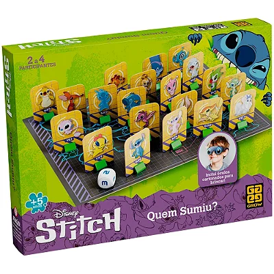 Jogo Quem Sumiu? Stitch - Grow