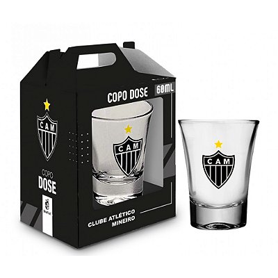 Copo Dose Individual Atlético Mineiro - 60ml - Brasfoot