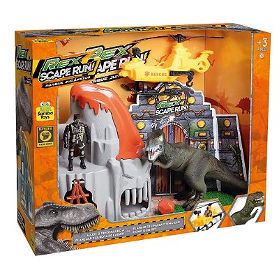Parque Jurássico Dino Scape Run - Samba Toys
