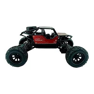 Carro Controle Remoto Big Foot Vermelho - Cks Toys