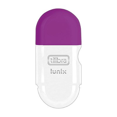 Corretivo em Fita 5mmx6m Lunix - Tampa Lilás - Tilibra