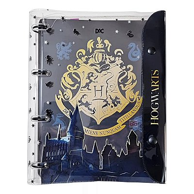 Fichário Universitário Harry Potter Hogwarts 192 Folhas - Dac