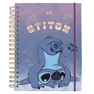 Caderno Smart Universitário Stitch - 80 Folhas - DAC
