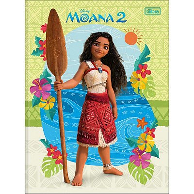 Caderno Brochura Capa Dura Moana 2 Mar - 80 Folhas - Tilibra