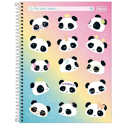 Caderno Espiral Lovely Friend - Smiles - 160 Folhas - Tilibra