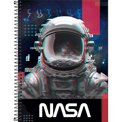 Caderno Espiral Nasa - Astronauta - 160 Folhas - Tilibra