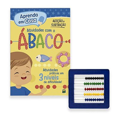 Livro Aprenda em Casa com Ábaco - Brasileitura