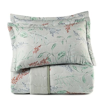 Jogo de Colcha Malha Fio Penteado Queen - Évora - Altenburg