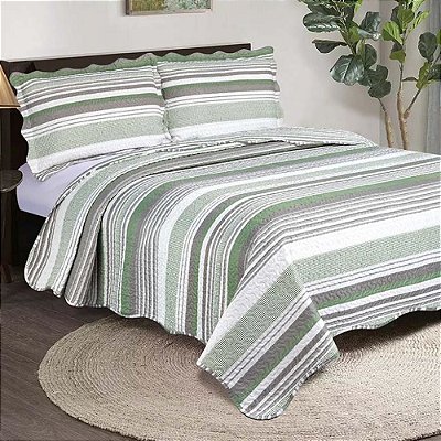 Kit Colcha Evolution Patchwork Queen - Andras - Camesa