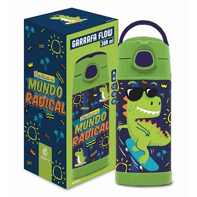 Garrafa Térmica Flow - Mundo Radical - 300ml - Brasfoot