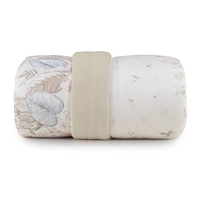 Edredom Dupla Face Blend Malha Casal - Floresta Real - Altenburg