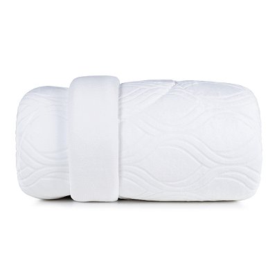 Edredom Dupla Face Blend Elegance Casal - Blanc - Altenburg