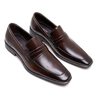 Sapato Metropolitan Mahogany Vega - Marrom - Democrata