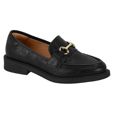 Mocassim Feminino Napa Calf - Preto - Vizzano