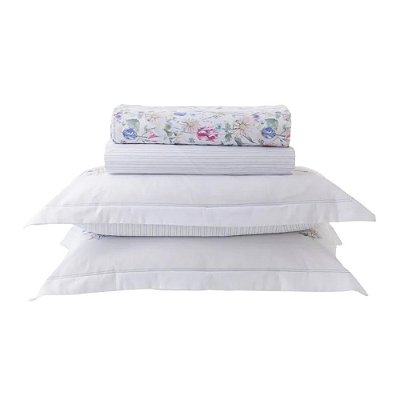 Jogo de Cama Vida Bela Queen 200 Fios - Mersali - Kacyumara