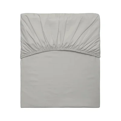 Lençol Com Elástico Vida Bela Queen 200 Fios - Cinza Ash - Kacyumara