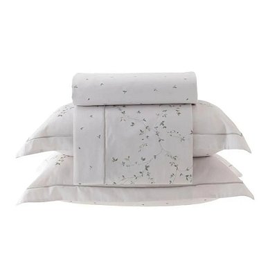 Jogo de Cama Lazio Alena Casal - 300 Fios - Kacyumara