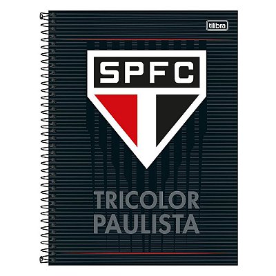 Caderno São Paulo - Preto - 160 Folhas - Tilibra