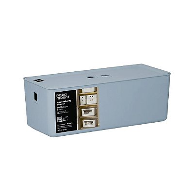 Organizador com Tampa Fly 5 litros - Cinza - Paramount