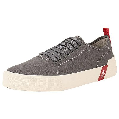 Tênis Masculino Charlotte Canvas - Cinza - Coca-Cola