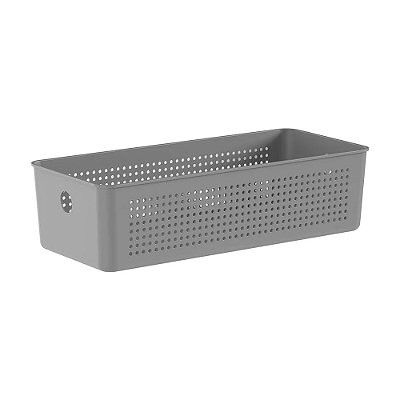 Cesto Organizador Flow 4,5 Litros - Chumbo - Ou