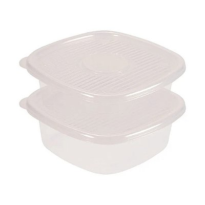 Conjunto de Potes Pop 2L - 2 Peças - Plasútil