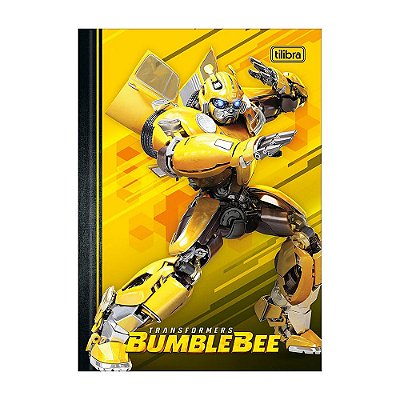 Caderno 1/4 Brochura Bumblebee - Amarelo - 80 Folhas - Tilibra