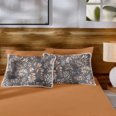 Jogo de Cama Queen - Della Vita - 3 Peças - Vivaldi Premium