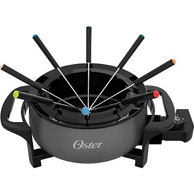 Panela Elétrica para Fondue 8 Garfos Cinza - Oster