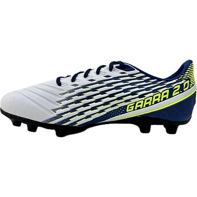 Chuteira Masculina Campo Garra Y-2.0 - Branco - Penalty