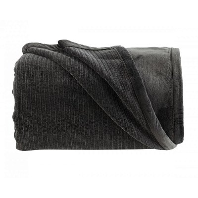 Cobertor Blanket Sollievo King - Chumbo - Kacyumara
