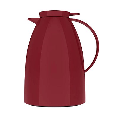 Bule Viena com Gatilho 1 Litro - Vermelho Cereja - Invicta